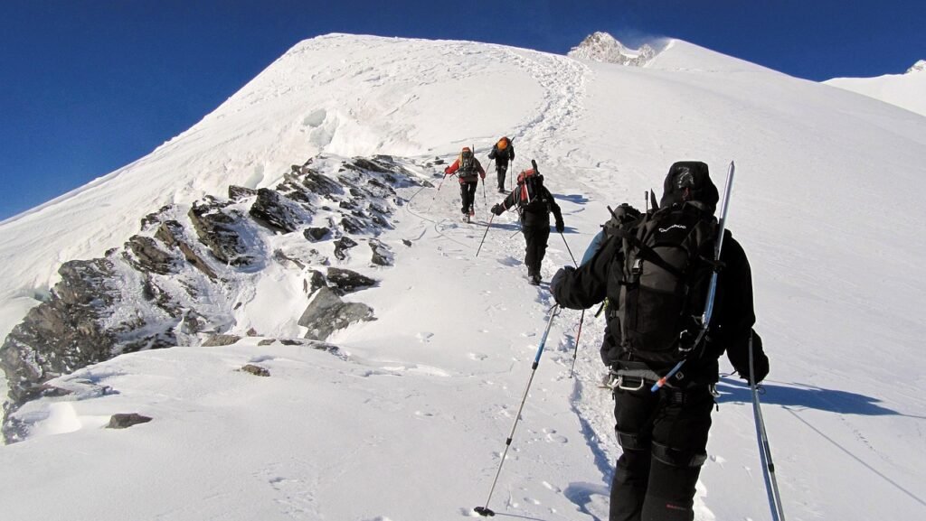 Vibrant Mornings & Radiance mountaineering, mountain, climbing, alps, nature, climbing spot, summit, winter, landscape, high mountains, climbing, climbing, climbing, climbing, climbing